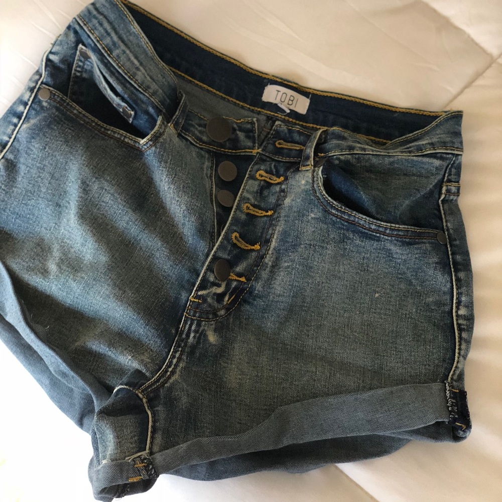 Tobi High Waist Shorts NWOT